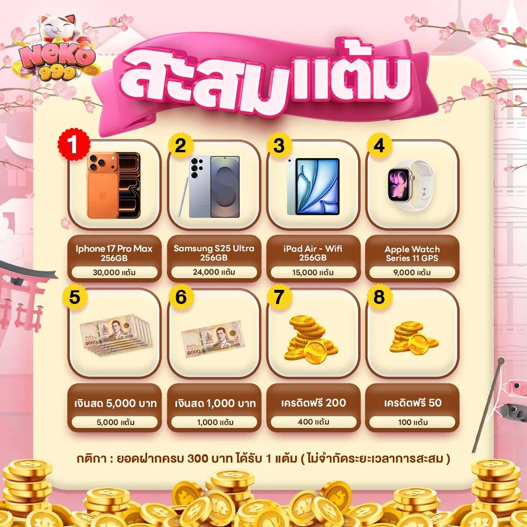 คาสิโนสด NEKO999 บาคาร่าออนไลน์ เนโกะ999
